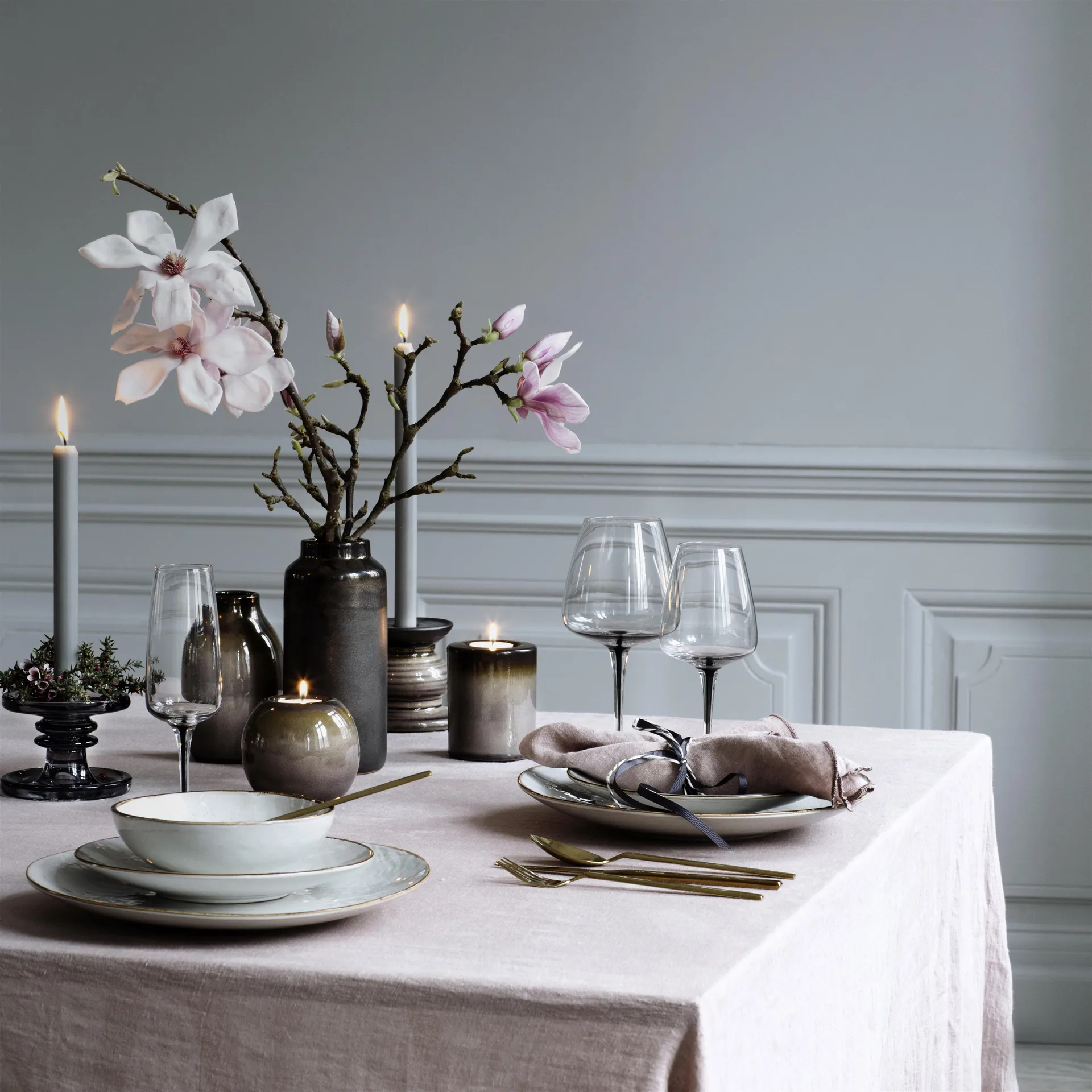 Smoke hvidvinsglas, 40 cl Broste Copenhagen