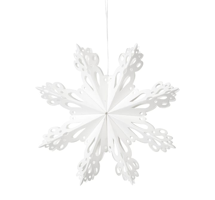 Snowflake juledekoration White - Ø15 cm - Broste Copenhagen