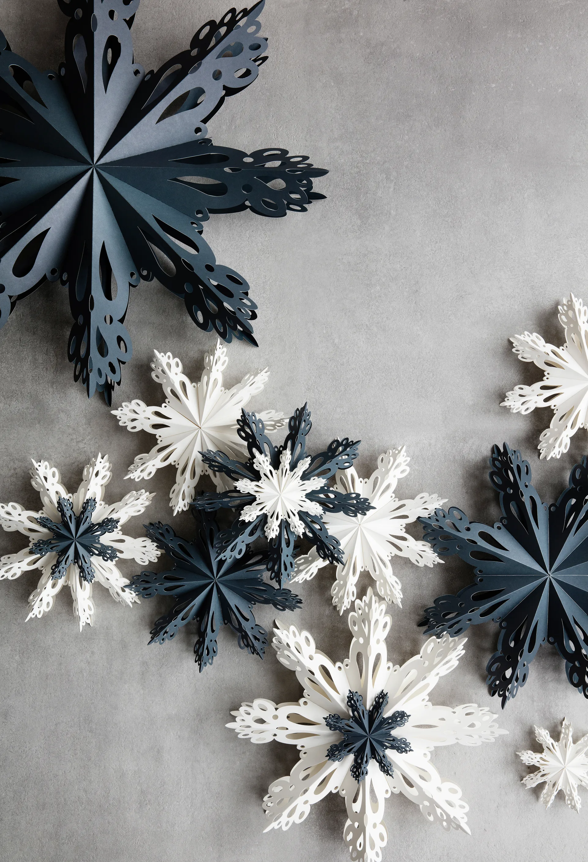 Snowflake juledekoration White, Ø30 cm Broste Copenhagen