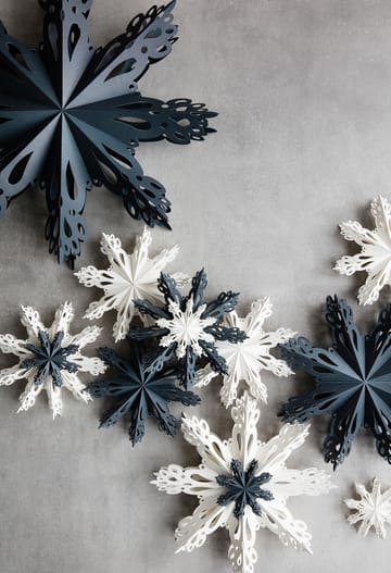 Snowflake juledekoration White - Ø30 cm - Broste Copenhagen