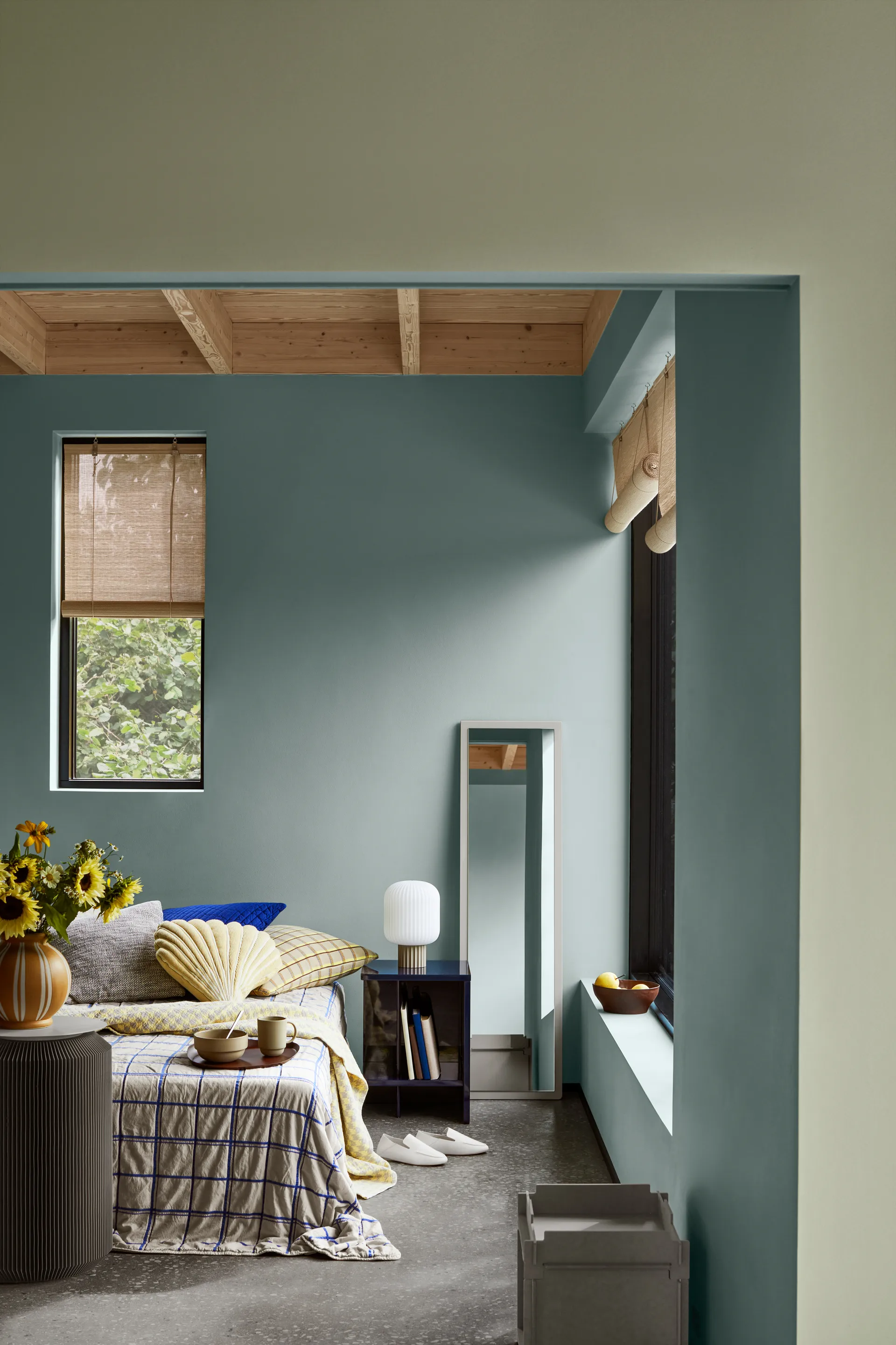 Stacie opbevaringskasse 34x44 cm, Grey Broste Copenhagen