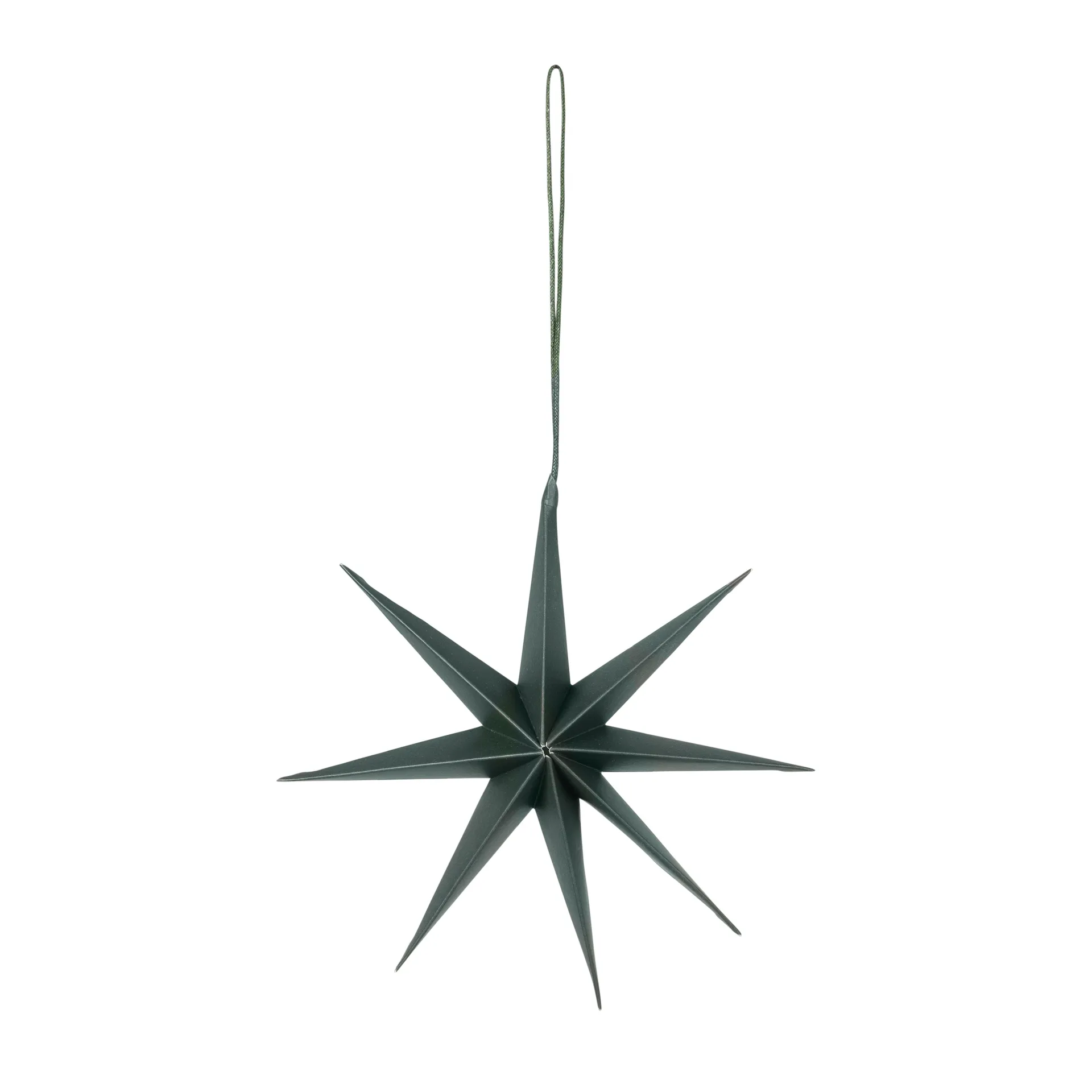 Star papirstjerne Ø15 cm, Deep forest Broste Copenhagen