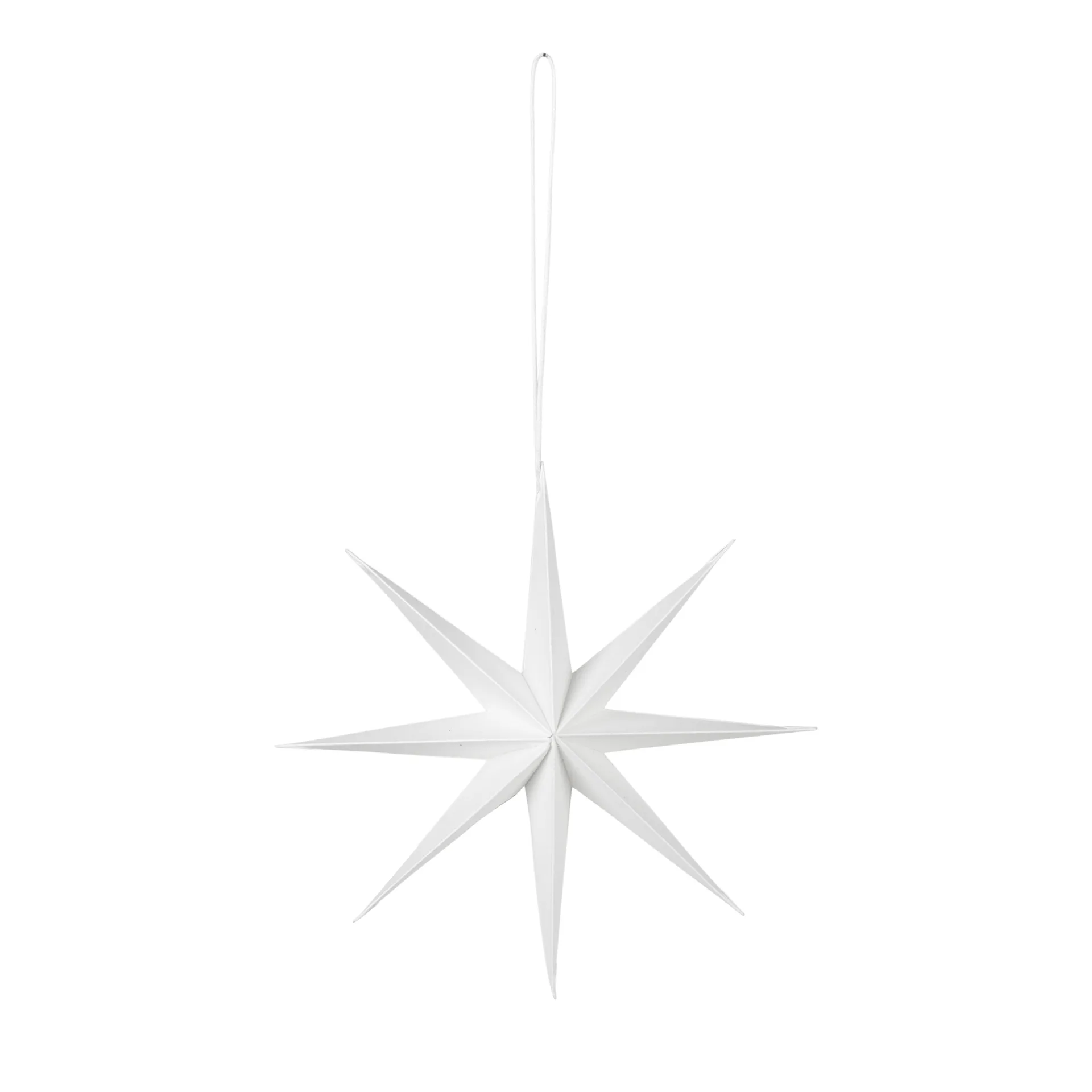 Star papirstjerne Ø15 cm, White Broste Copenhagen