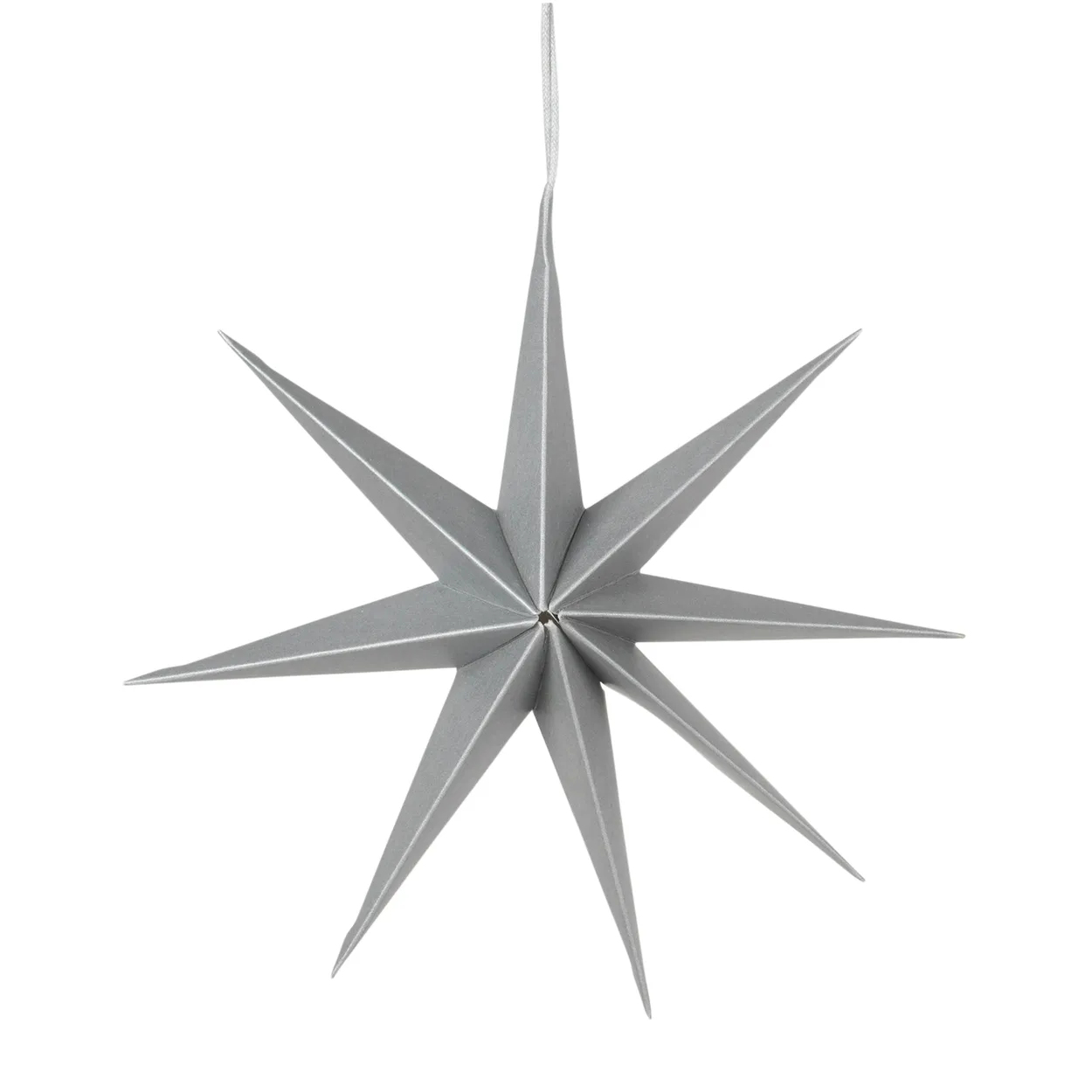 Broste Copenhagen Star papirstjerne Ø50 cm Silver