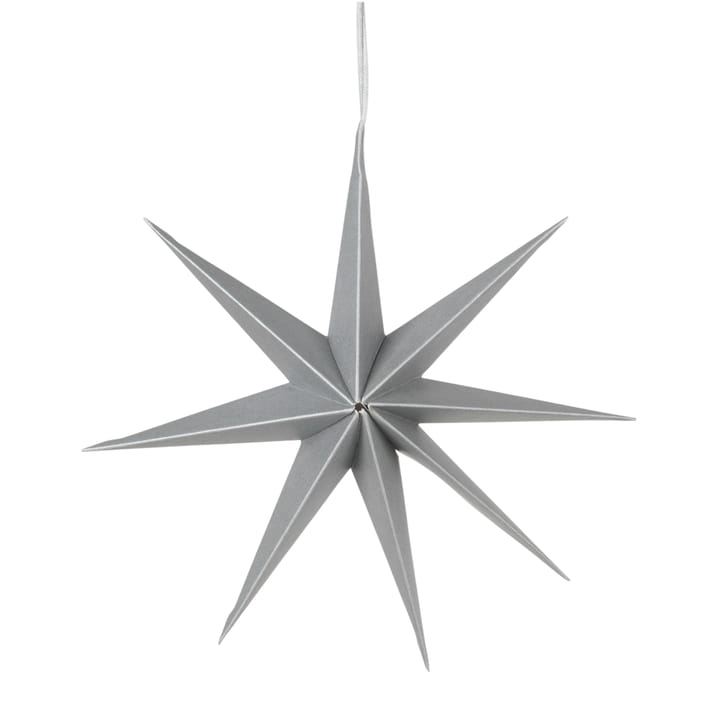 Star papirstjerne Ø50 cm - Silver - Broste Copenhagen