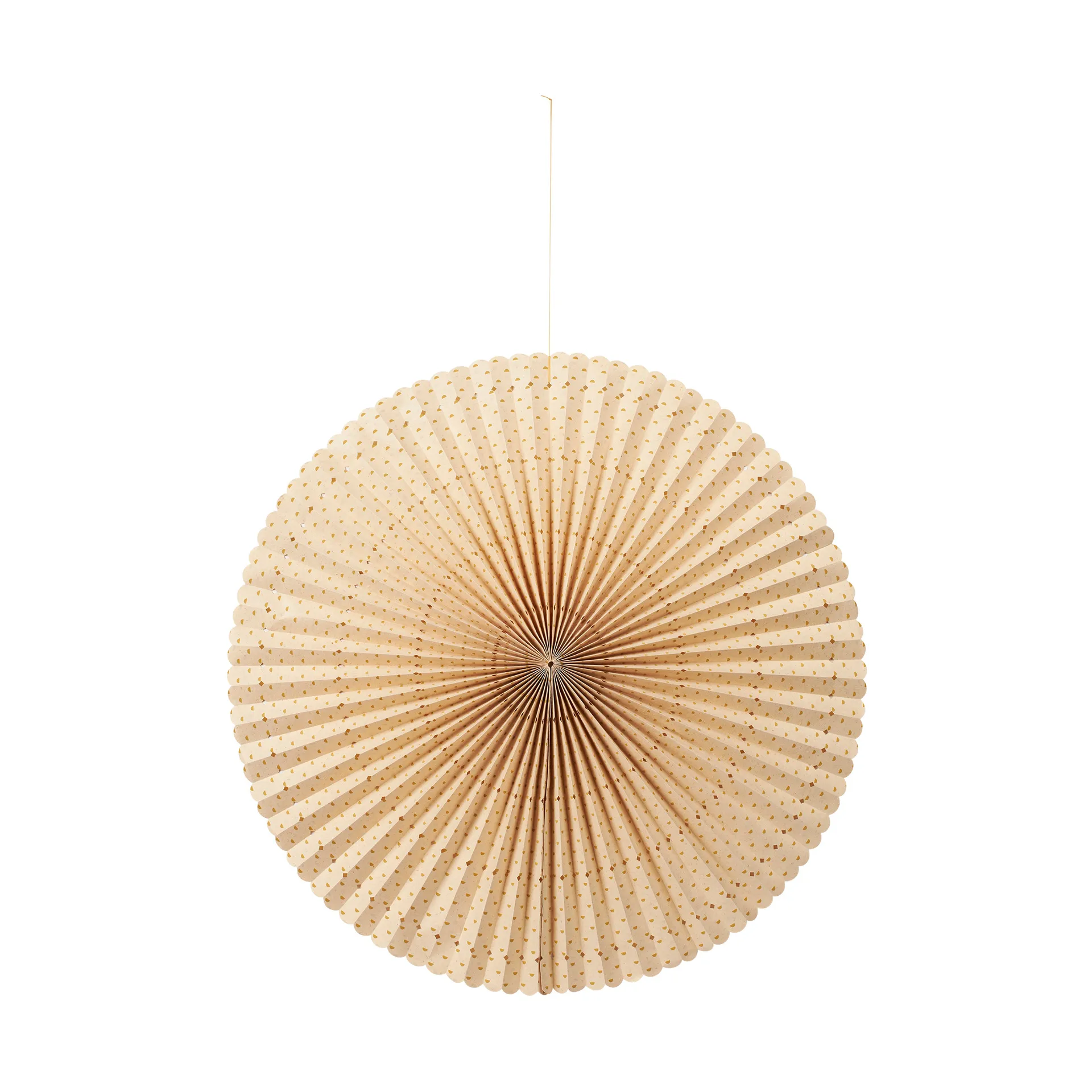 Stella rosette adventsstjerne L Ø60 cm, Natural-harvest gold Broste Copenhagen