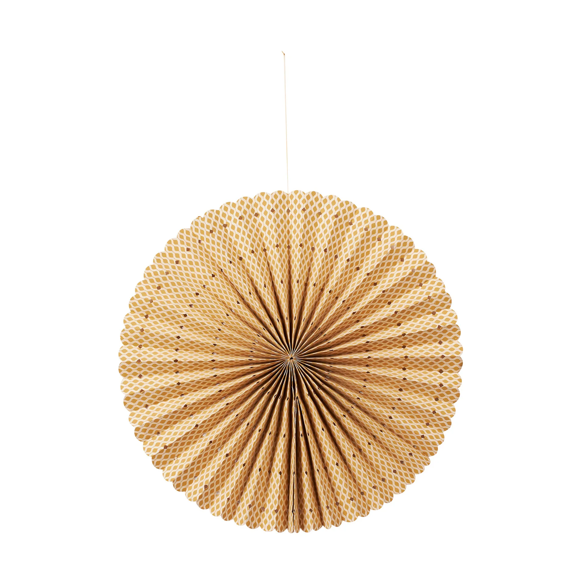 Stella rosette adventsstjerne M Ø43 cm, Harvest gold-natural Broste Copenhagen