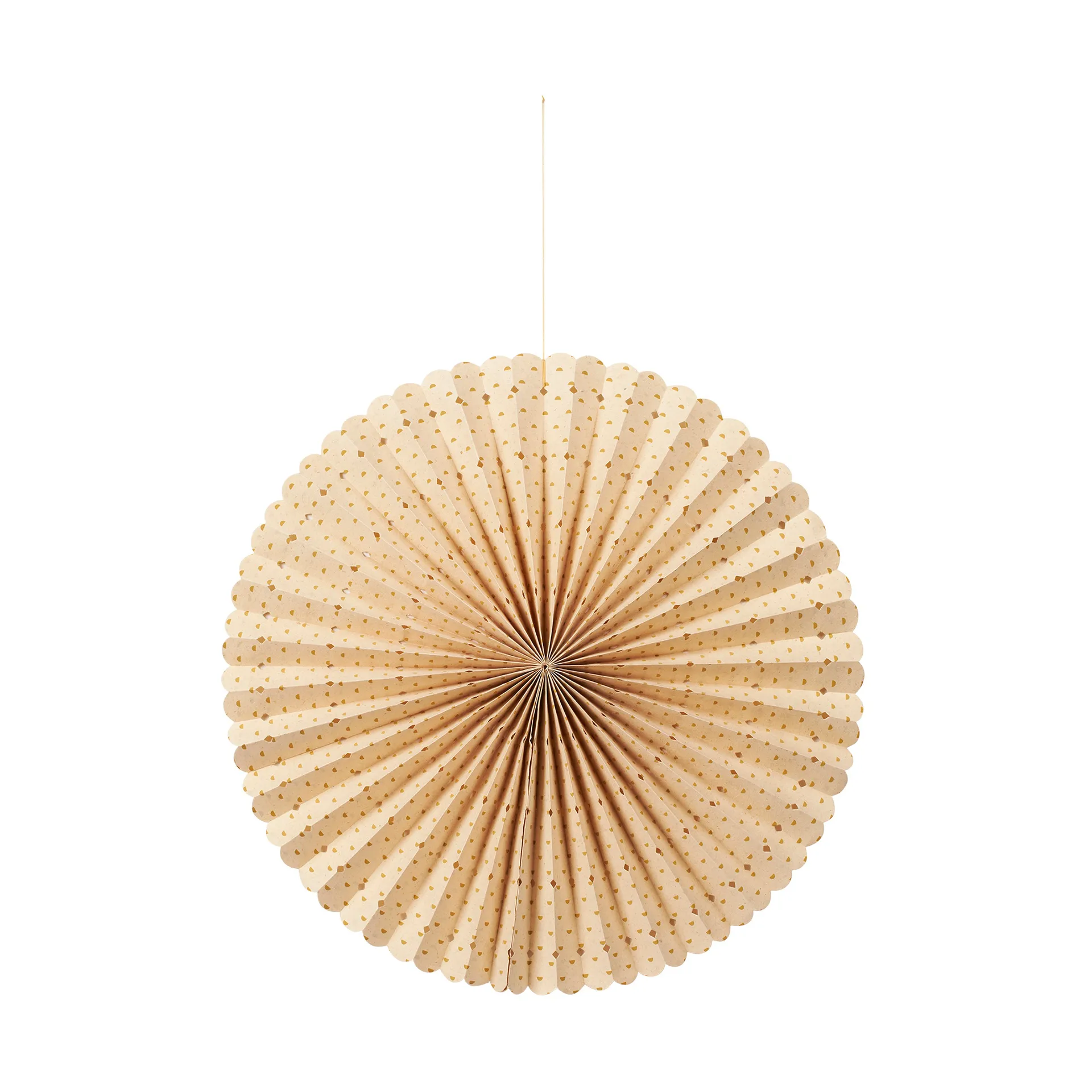 Stella rosette adventsstjerne M Ø43 cm, Natural-harvest gold Broste Copenhagen