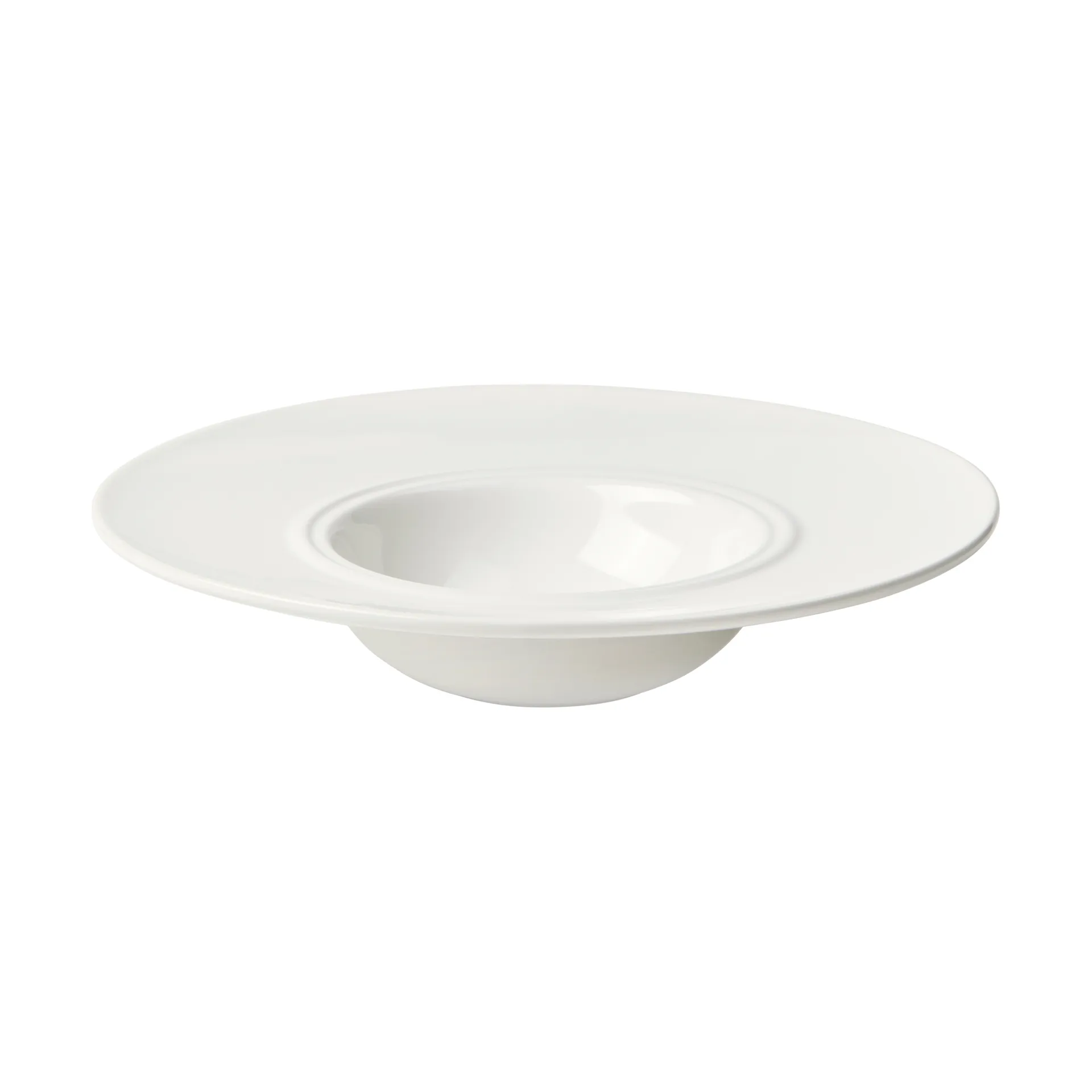 Stevns pastatallerken Ø26 cm, Chalk white Broste Copenhagen