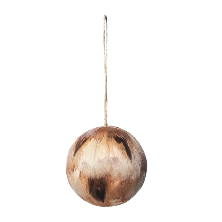 Tori julekugle - Natural dark brown - Broste Copenhagen