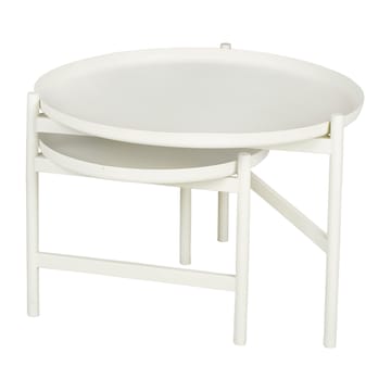 Turner table sidebord Ø70 cm - White - Broste Copenhagen