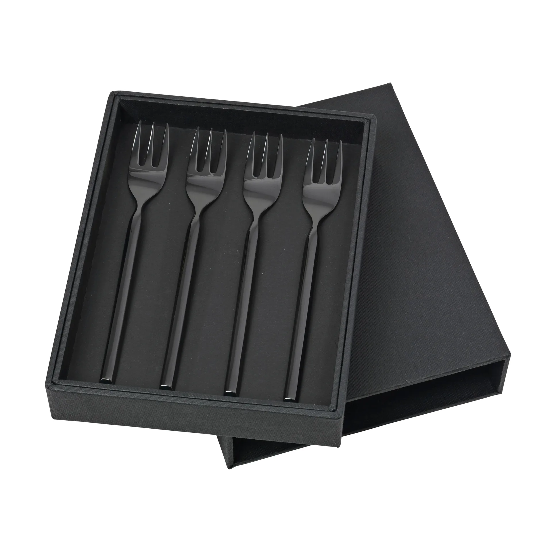 Tvis gaffel 4-pack, sort Broste Copenhagen