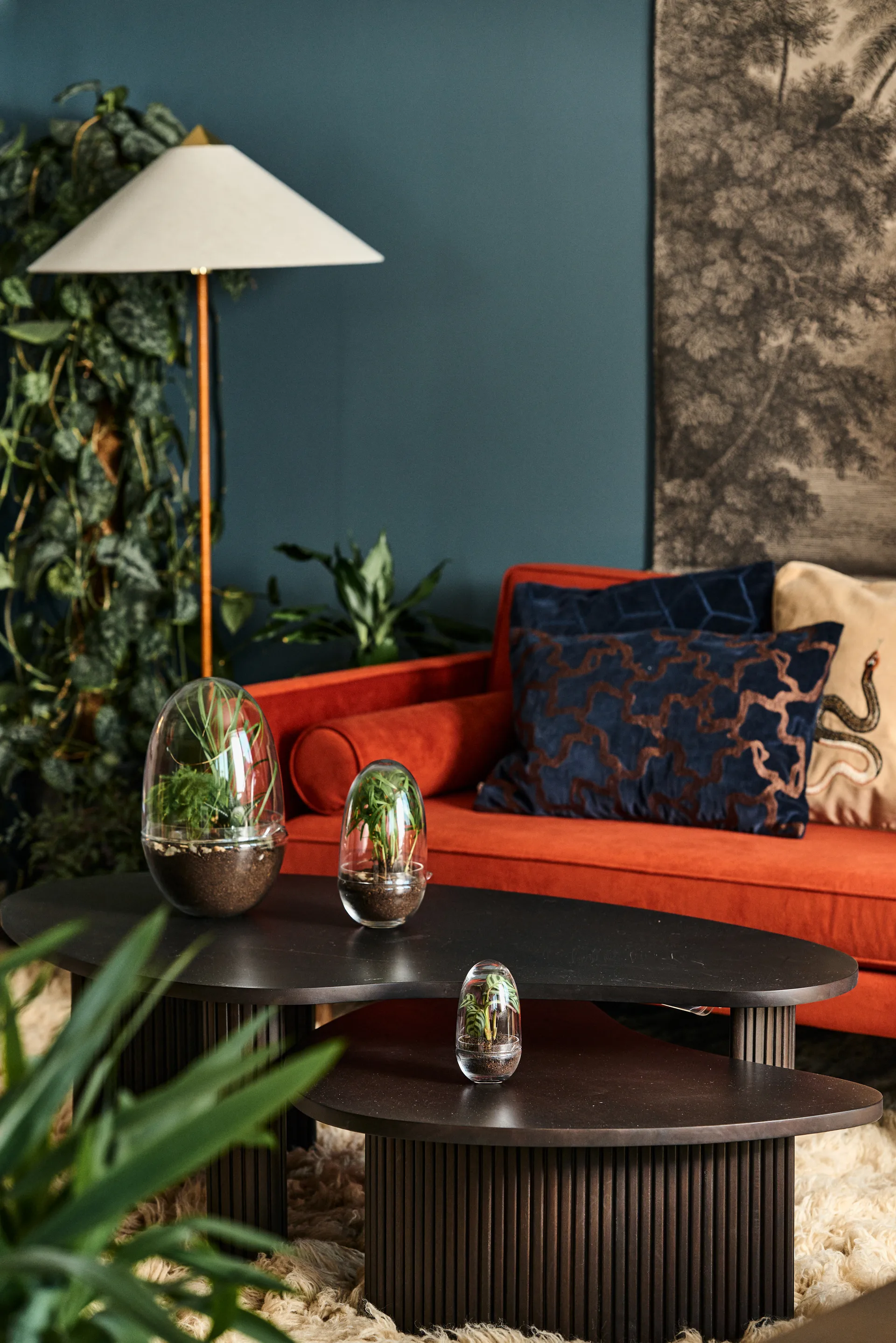 Wind chaiselong, caramel cafe (rød) Broste Copenhagen