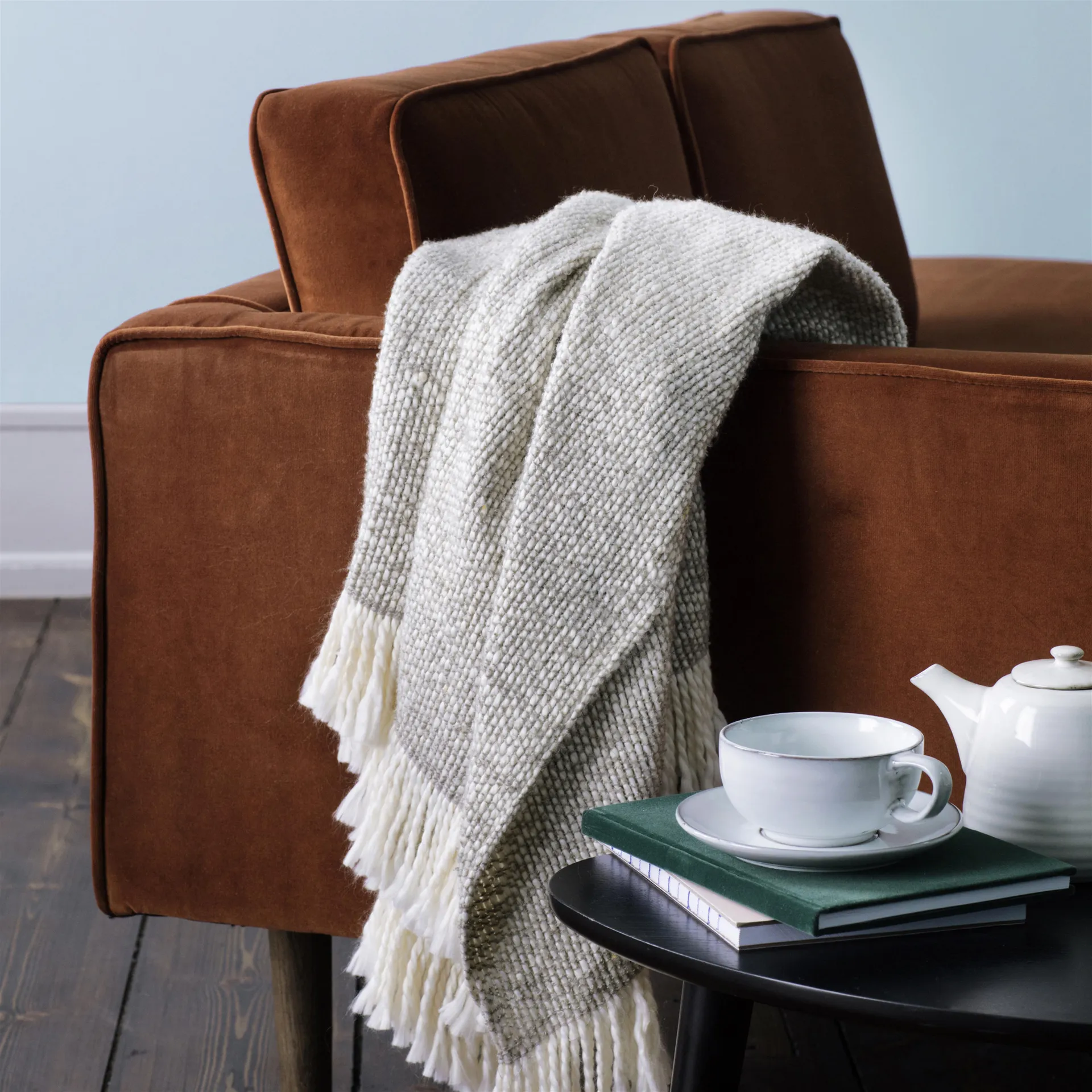 Wind lænestol, caramel cafe (rød) Broste Copenhagen