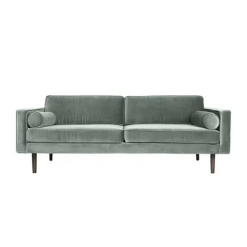 Wind sofa - Chinos green (grøn), 2-pers. sofa - Broste Copenhagen
