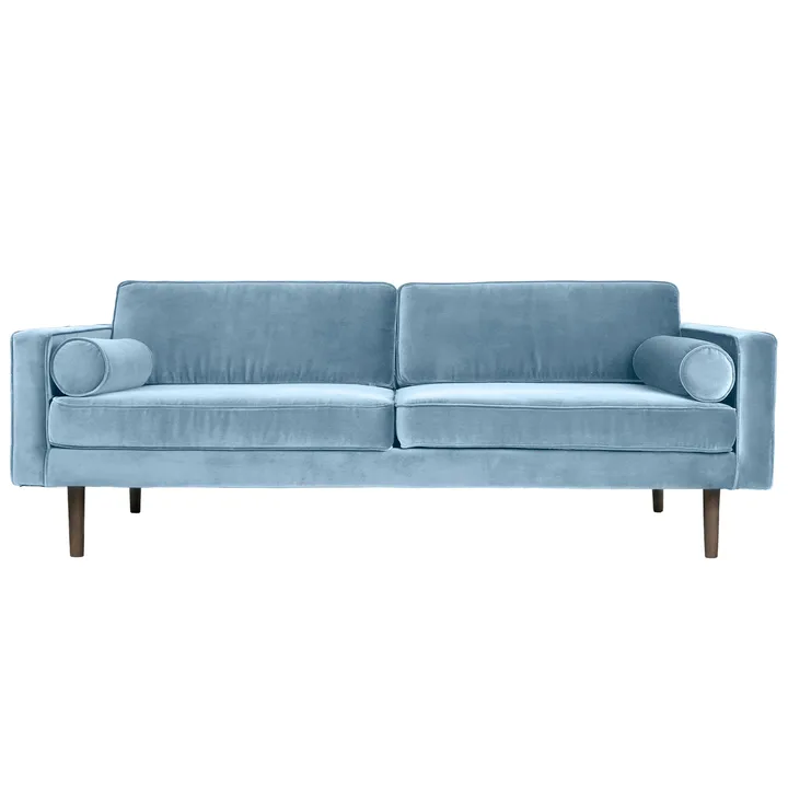 Wind sofa - Pastel blue (blå), 2-pers. sofa - Broste Copenhagen