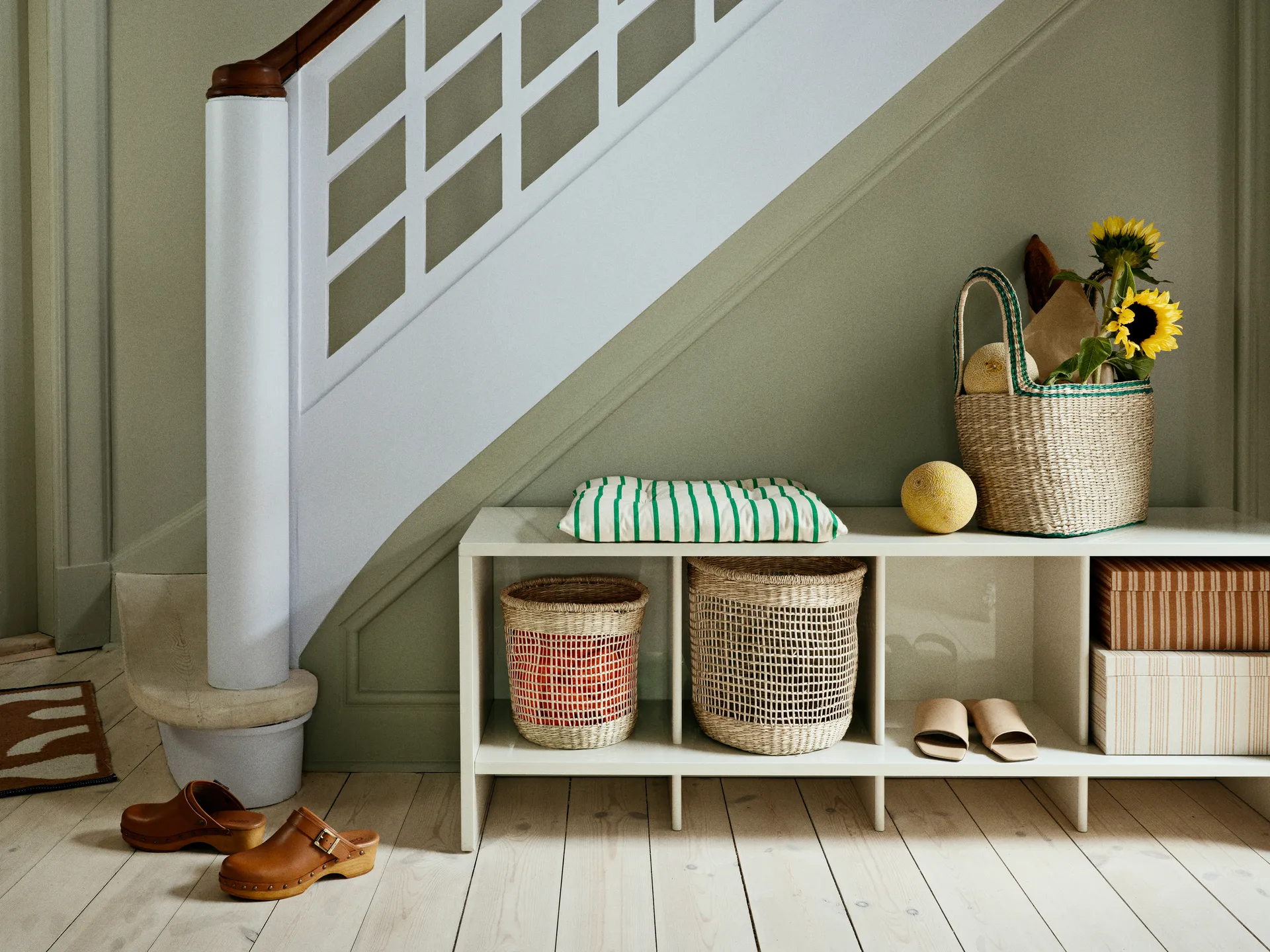 Zues kurv 3 dele, Natural Broste Copenhagen