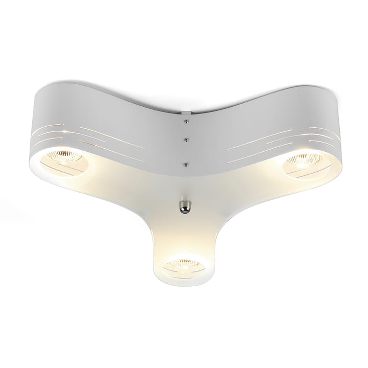 Clover loftlampe 12 - hvid - Bsweden