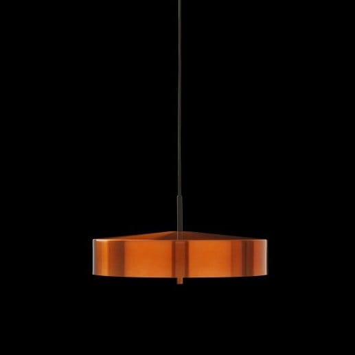 Cymbal lampe, Kobber 46 cm Bsweden