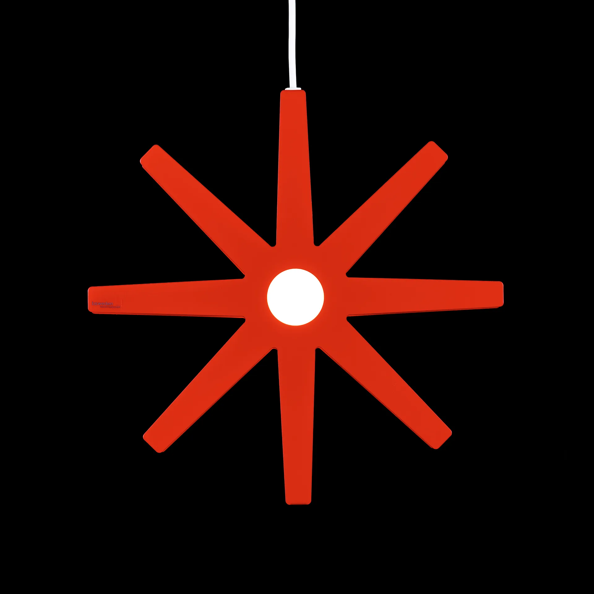 Fling adventsstjerne rød , Ø 33 cm Bsweden