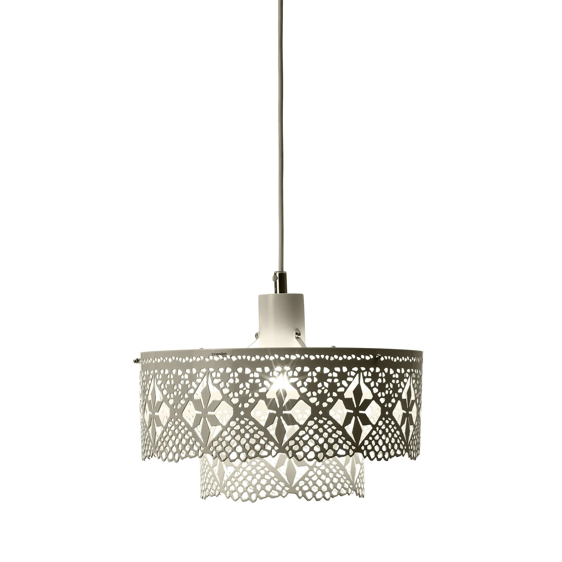 Gladys lampe, mellem hvid Bsweden