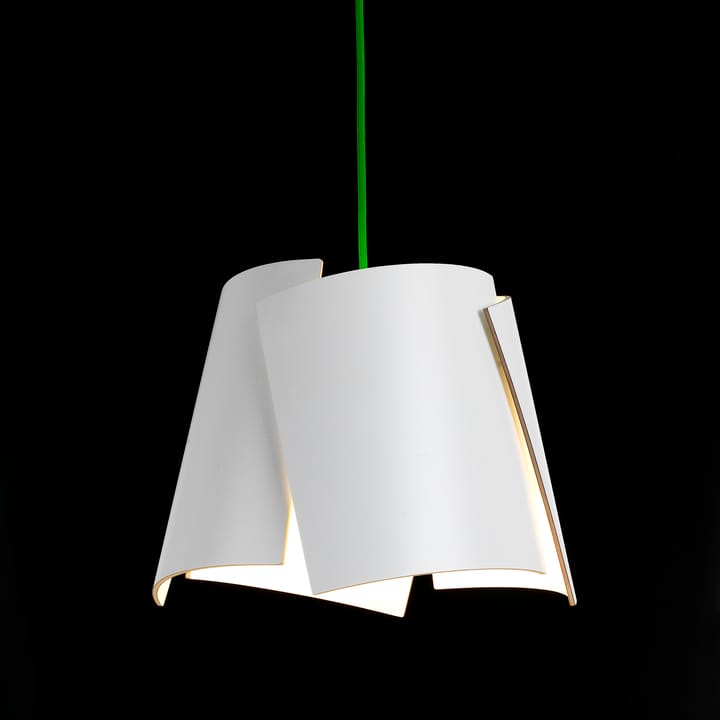 Leaf hvid lampe, hvid-grøn Bsweden