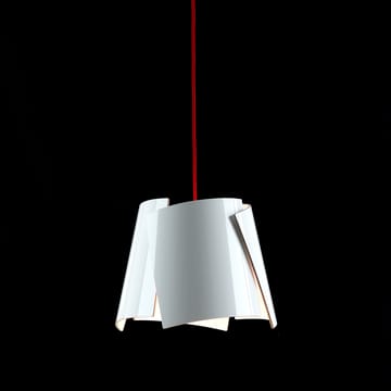 Leaf hvid lampe - hvid-rød - Bsweden