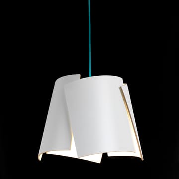 Leaf hvid lampe - hvid-turkis - Bsweden