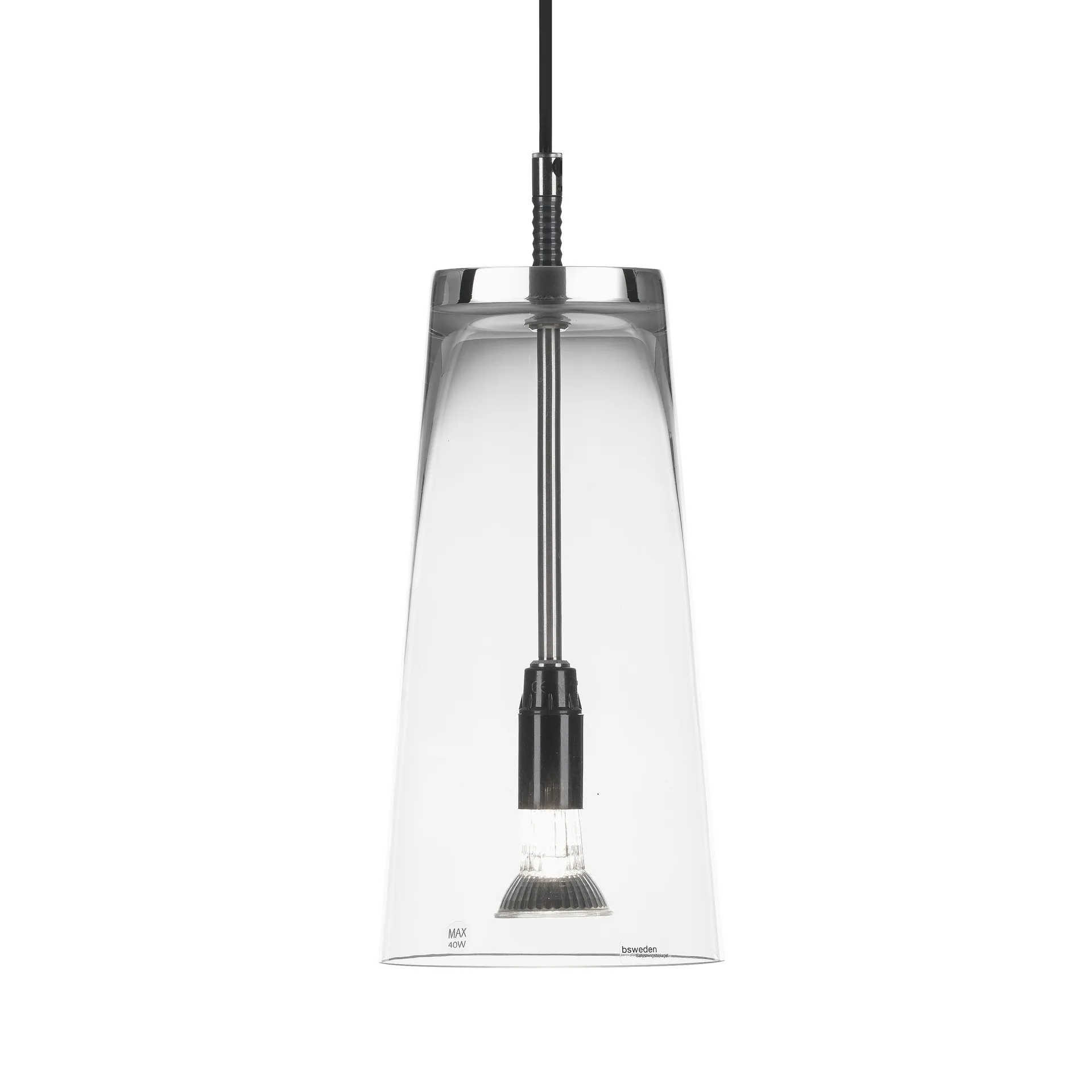 Manhattan lampe klarglas, 29 cm klarglas Bsweden
