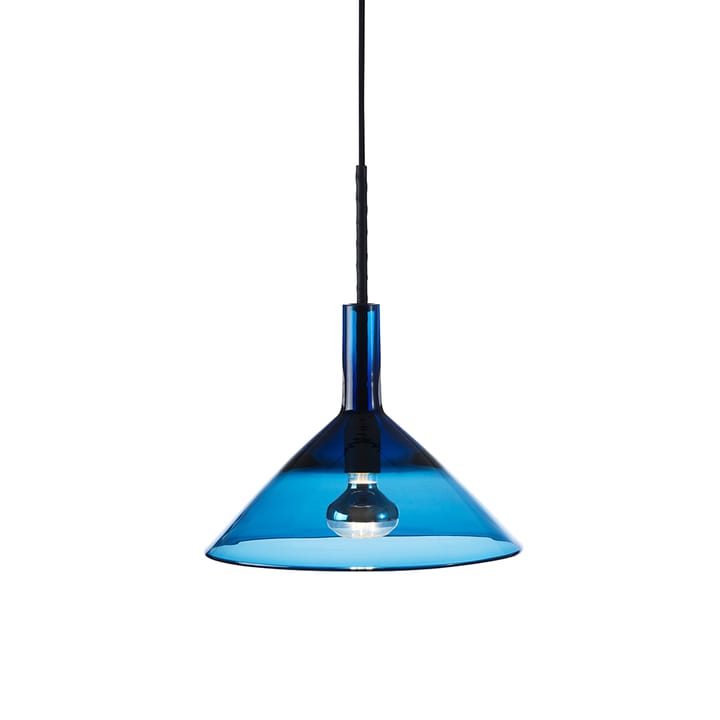 Tratten pendel, blå, LED Bsweden