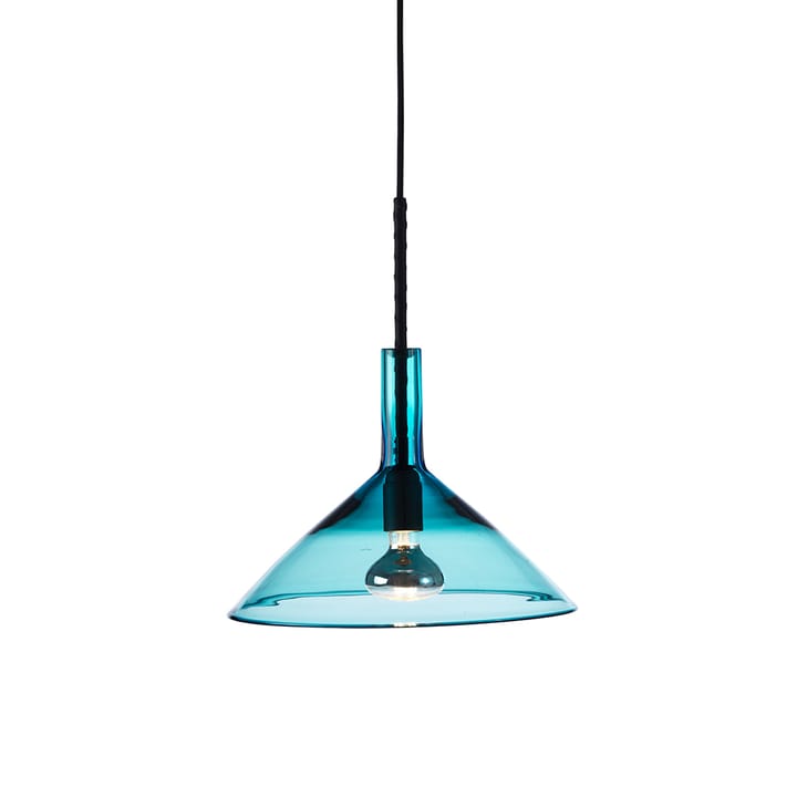 Tratten pendel - turkis, LED - Bsweden