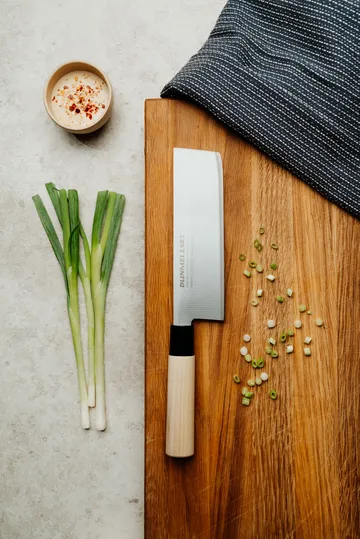 Nakiri grøntsagshakker - Natur, 16,5 cm - Bunmei