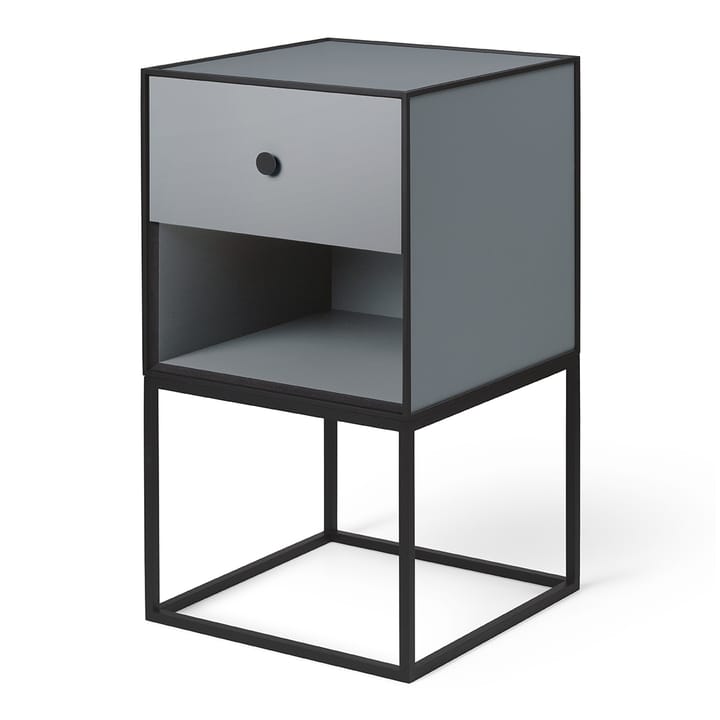 Frame 35 sidebord - Mørkegrå - By Lassen