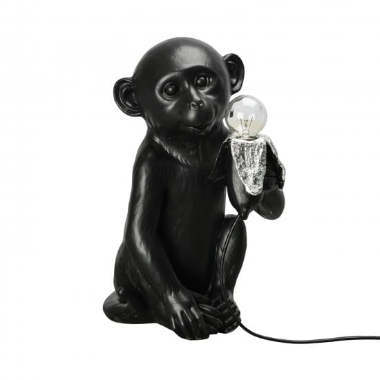 Banana Monkey bordlampe - Sort - By On