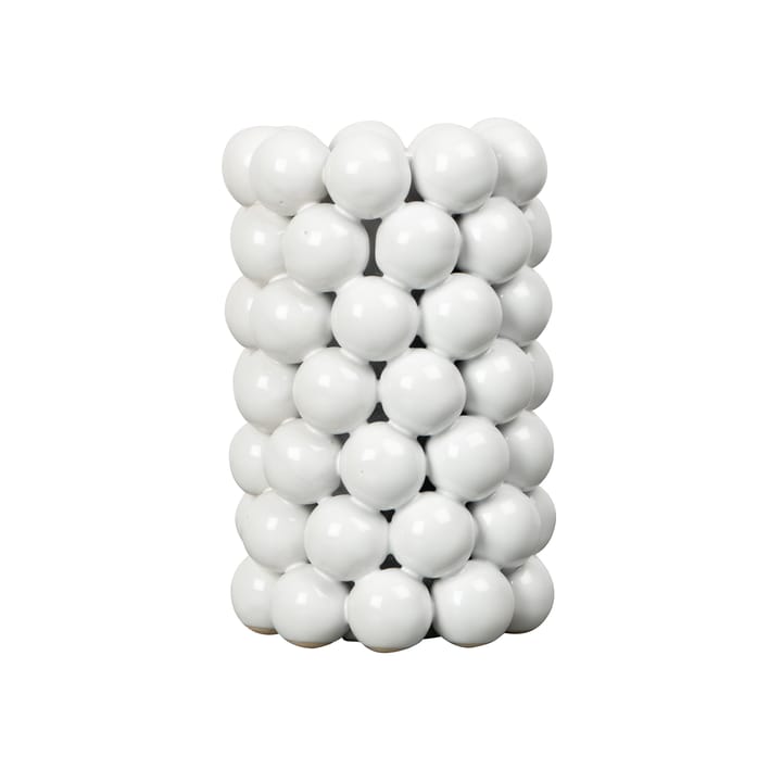 Globe vase 18,5 cm - Hvid - By On