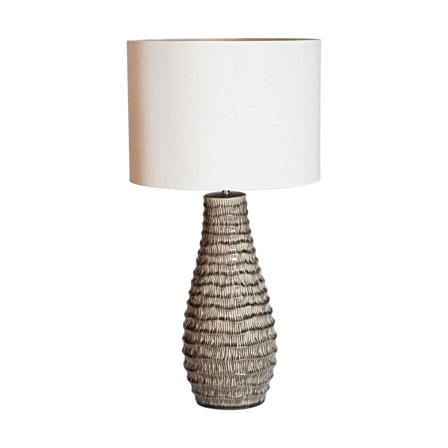 Bartha bordlampe 74 cm, Brun-beige By Rydéns
