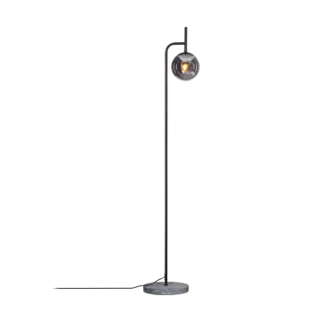 Boyle gulvlampe 163,5 cm - Røggrå - By Rydéns