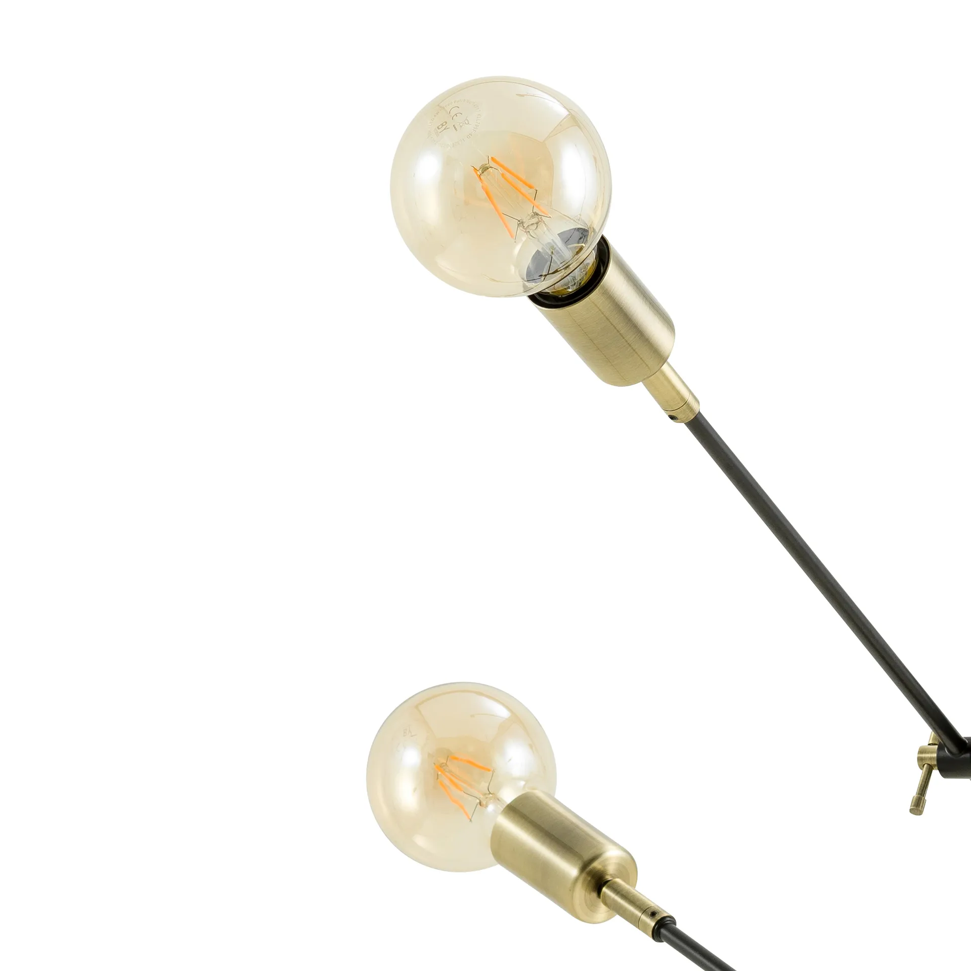 By Rydéns E27 LED filament globe, Ø12,5 cm By Rydéns