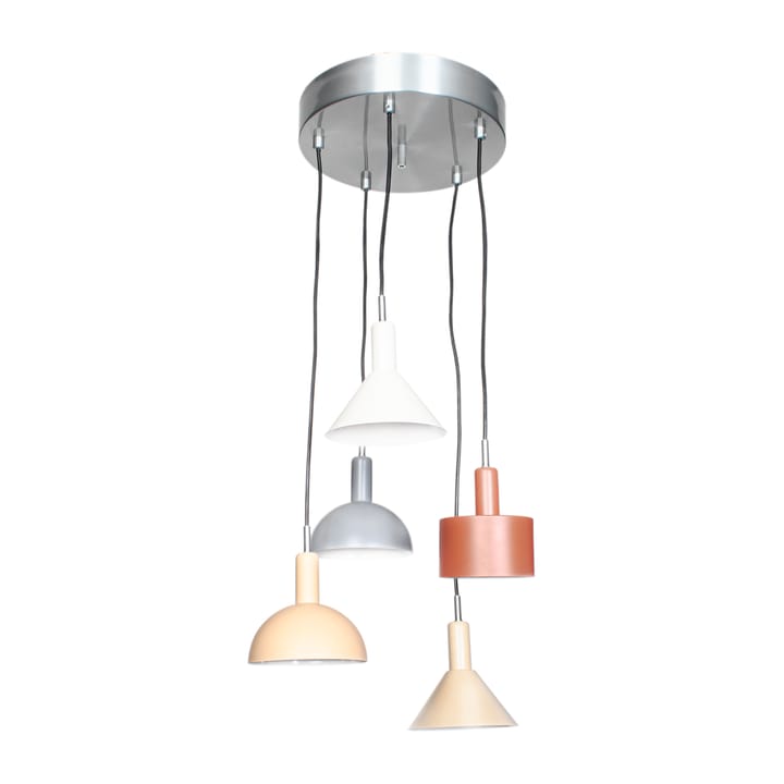 Cabano loftslampe m/5 lyskilder, Multi By Rydéns