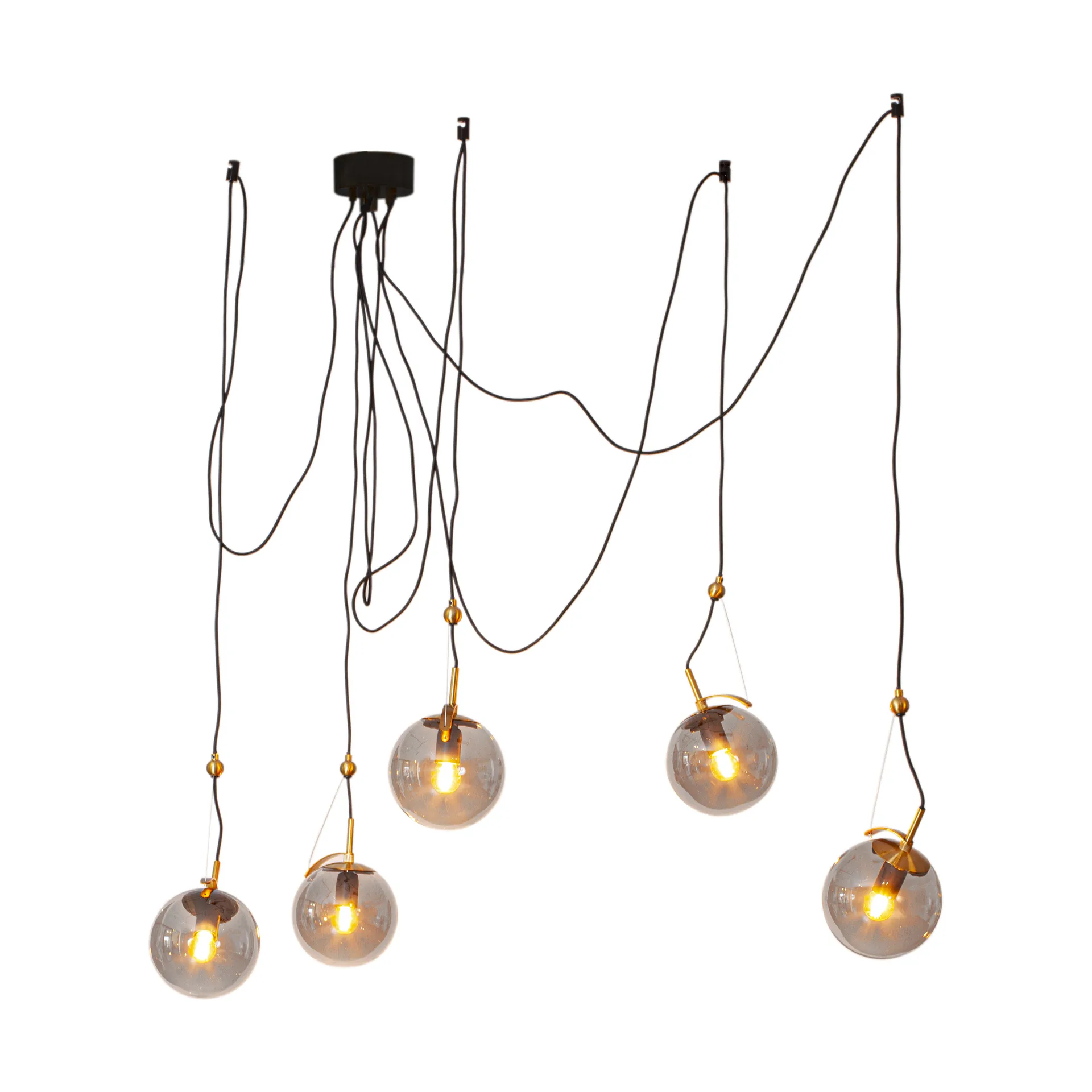 Carry loftlampe 18 cm, 5 grå By Rydéns