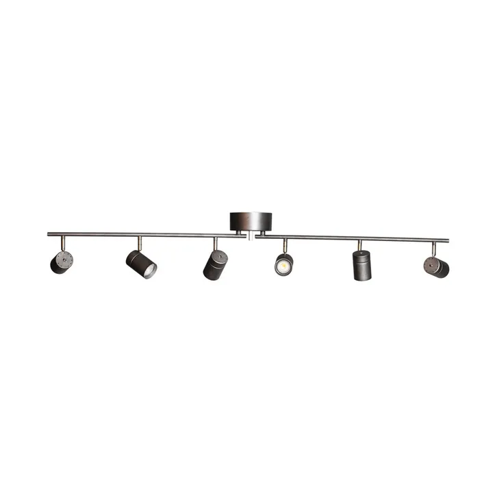 Correct 6 loftspotlight 124 cm - Stålgrå - By Rydéns