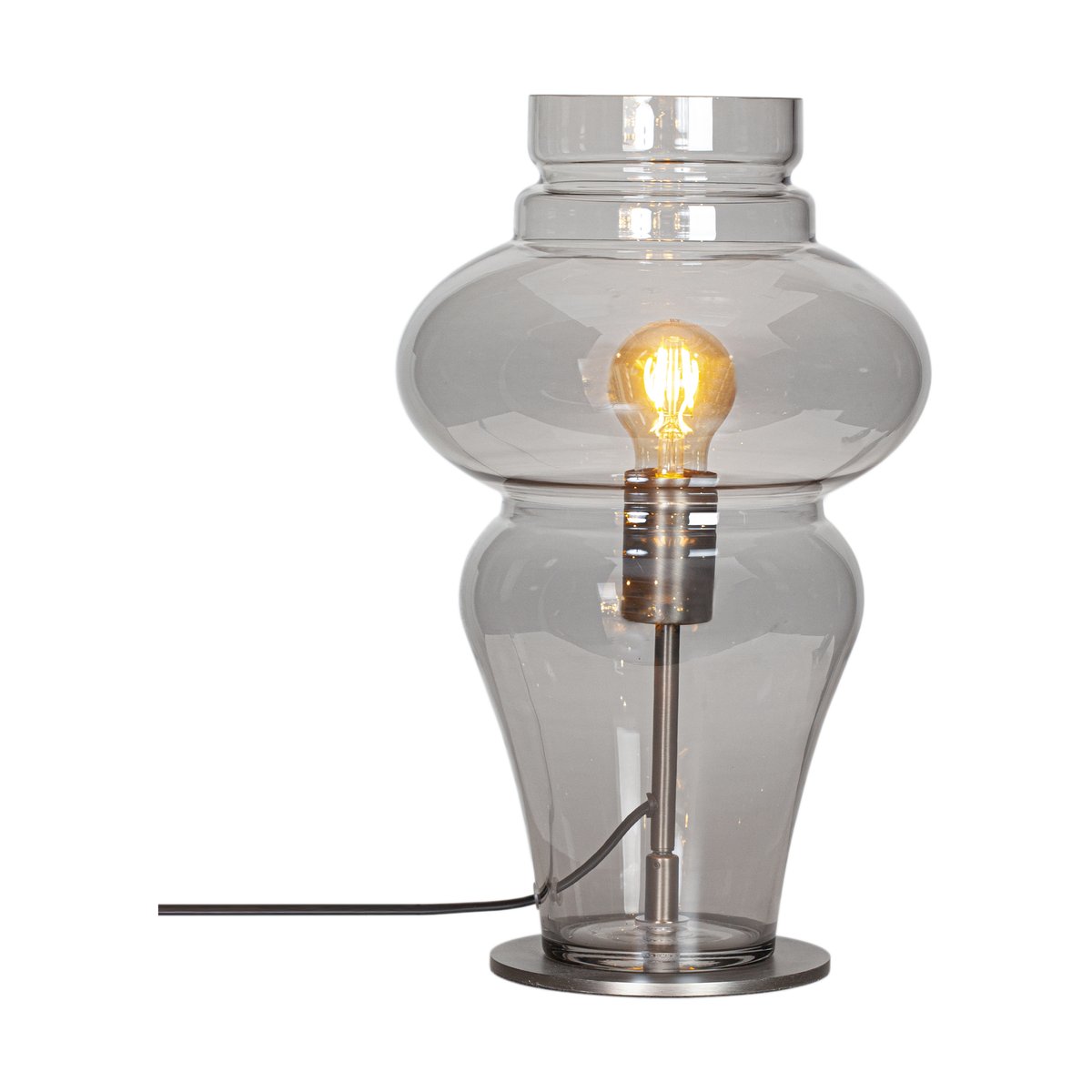 By Rydéns Dolores bordlampe 40,6 cm Grå | Skandinavisk Design | Bordlamper | Grå