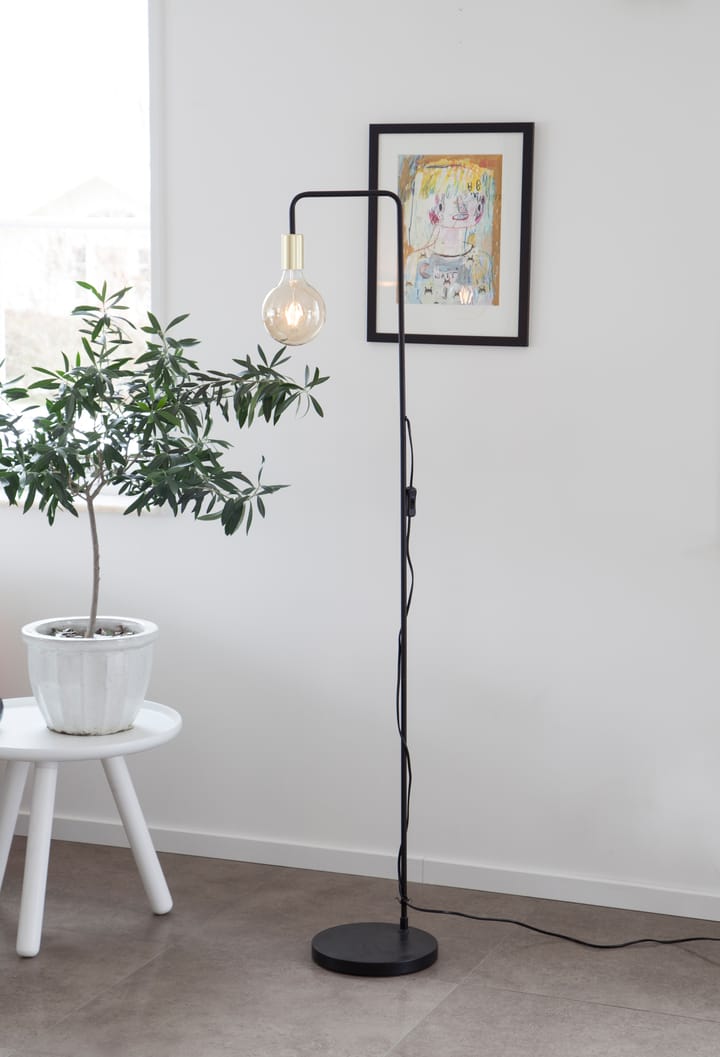 Fondi gulvlampe, Mat sort By Rydéns