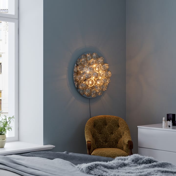 Gross væglampe Ø60 cm - Amber - By Rydéns