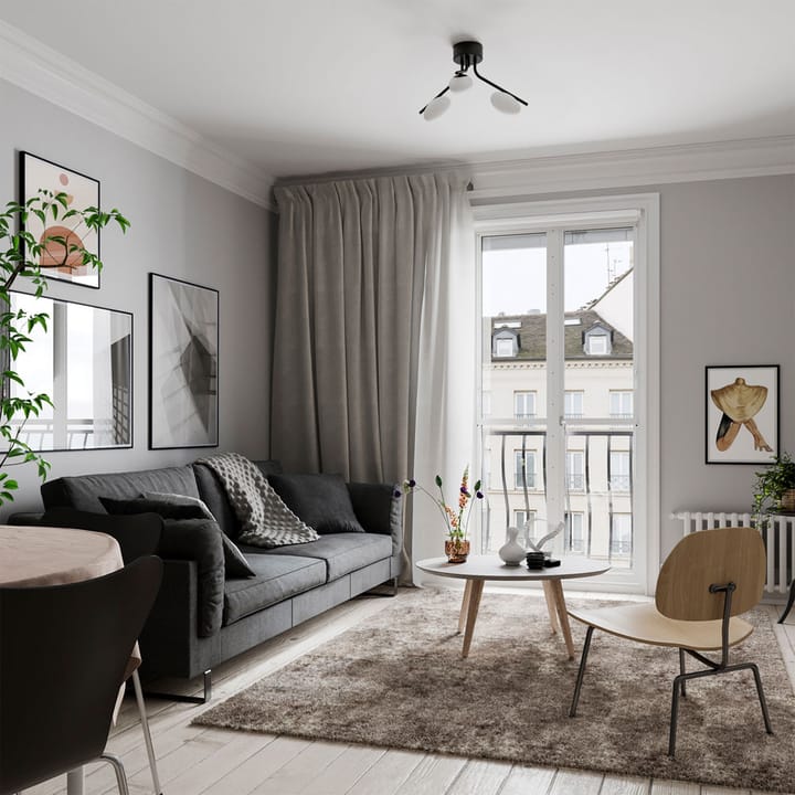 Imperia plafond, Sort mat By Rydéns