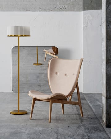 Marcel gulvlampe 150 cm - Messing-hvid - By Rydéns