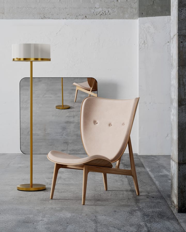 Marcel gulvlampe 150 cm, Messing-hvid By Rydéns