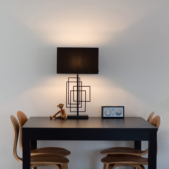 Paragon bordlampe 52 cm, Mat sort/Sort By Rydéns
