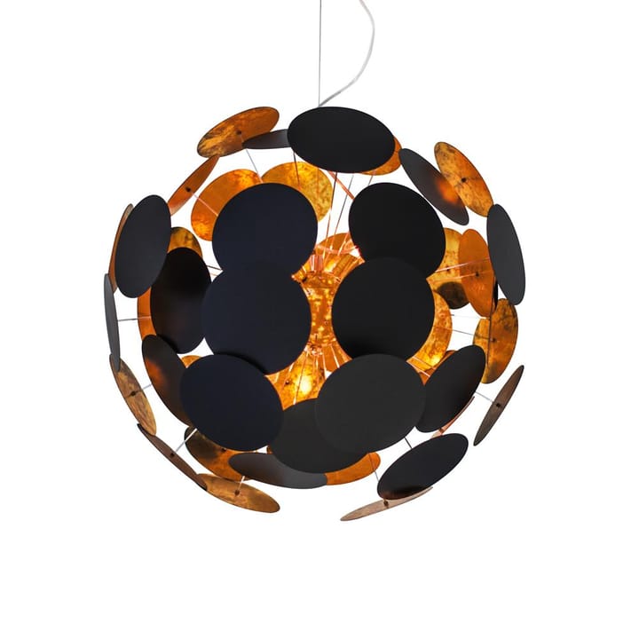 Planet loftlampe 66 cm, sort-guld By Rydéns