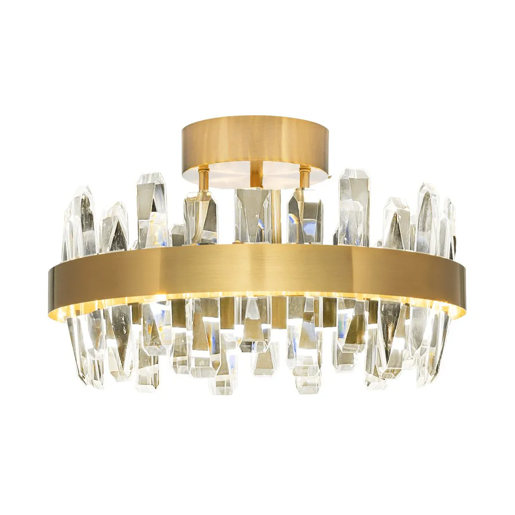 Triumph loftlampe Ø60 cm, Messing-klar, Ø50 cm By Rydéns